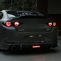 Feux arrière Mazda 3 2019-2022, ensemble de feux arrière LED, clignotants séquentiels Axelas, animation DRL, état neuf, lampes arrière de voiture