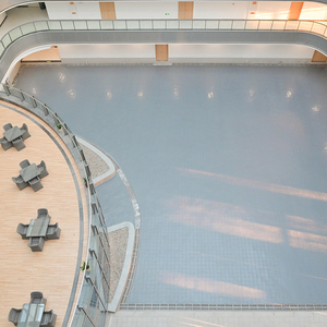 Sân thể thao sàn nội tuyến khúc côn cầu sân gạch lồng vào nhau sàn gạch Con lăn trượt băng sân trượt - Product Image 2