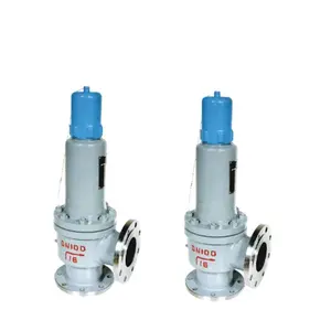 water and oil closed spring loaded low lift type safety valve
