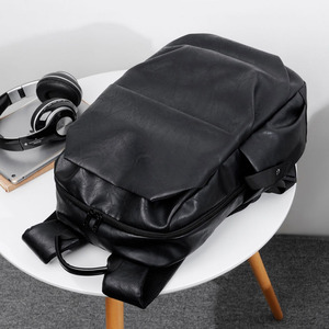 Mochila de Moda Personalizada, Nueva Tendencia, con Puerto USB, para Negocios, Impermeable, para Exteriores, Mochila de PU para Hombre - Product Image 5