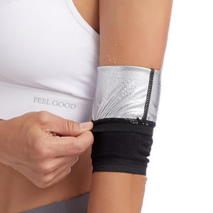 King Mcgreen Star 2 piezas brazo adelgazante mujeres quema grasa recortadores cinturón brazo Shaper mangas protección brazo deporte sudor banda - Product Image 5