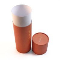 Boîte d'emballage alimentaire cylindrique portable personnalisée pour bonbons, chocolats, biscuits, cadeaux - Vente en gros avec logo personnalisé