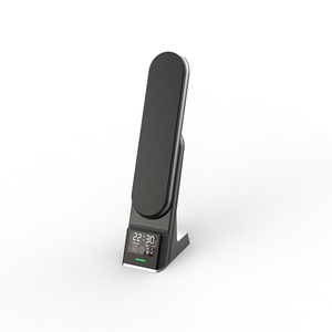 <span class=keywords><strong>Cargador</strong></span> Inalámbrico Multifuncional 7 en 1, Estación de Carga Rápida de 15W con Reloj Digital y Luz LED para iPhone y Reloj - Product Image 4