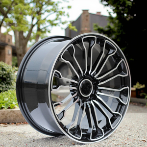 Nuevo Diseño Clásico Personalizado, Ruedas Forjadas de Aluminio 6061 de 16-26 Pulgadas, 35mm-40mm-30mm-25mm-20mm ET, Negro Brillante, Ajuste Universal - Product Image 4
