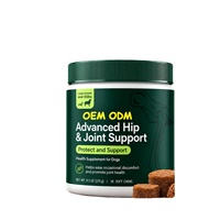 OEM ODM Friandises à mâcher souples pour articulations canines, Glucosamine Chondroïtine MSM, Soutien à la mobilité, Nutrition pour le bien-être des chiens de grande race