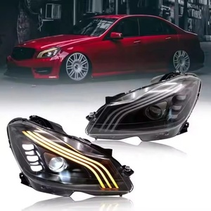 Faro Auto-y a Tre Barre per <span class=keywords><strong>Mercedes</strong></span> <span class=keywords><strong>W204</strong></span> 2011-14, Aggiornamento Fari LED <span class=keywords><strong>C180</strong></span> per <span class=keywords><strong>W204</strong></span>, Accessori Auto - Product Image 1