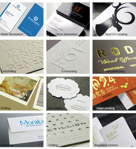 Livraison Gratuite 100 PIÈCES Personnalisées avec LOGO Texte Impression Offset Couleur Intégrale Recto-Verso Papier Couché Film Laminé Marque MIME Merci - Product Image 5