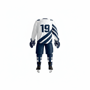 Sublimation, fabricant populaire, design unique, bonne qualité, étiquette personnalisée, respirant, 100% polyester, respectueux de l'environnement, hockey sur glace - Product Image 1