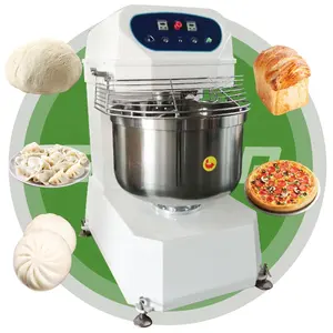 Amasadora profesional con cuenco extraíble, máquina mezcladora en espiral con cuenco extraíble, 30 Quart, 5KG