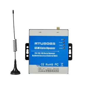 RTU5025 A Distanza Senza Fili di GSM/GPRS/3G Apri del Cancello Operatore Porta Del Garage di Controllo di Accesso Porta di Comunicazione USB 100-240V