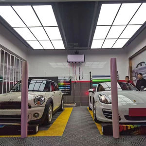 Panneau d'éclairage pour garage Lave-voiture LED <span class=keywords><strong>Neon</strong></span> Lighting 90W * 9 <span class=keywords><strong>Lampe</strong></span> de réparation d'<span class=keywords><strong>atelier</strong></span> étanche Super Bright White - Product Image 2