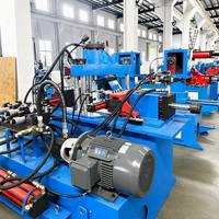 Machine de formage d'extrémités de tubes CNC pour raccords de tuyauterie en acier inoxydable à sertissage par pression