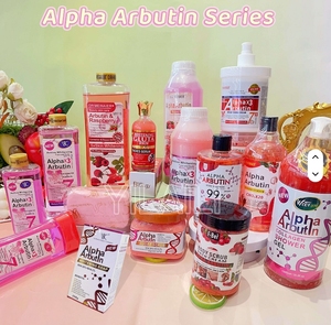 Tốt Nhất Bán 1000Ml Woot Vàng Cơ Thể Rửa Collagen Alpha Arbutin Đốm Đen Làm Trắng Chà Làm Sạch Tẩy Tế Bào Chết Tắm Xà Phòng H - Product Image 4
