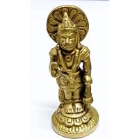 PARIJAT Artisanat Grande Statue En Laiton Hanuman Anjaneya Pavan Putra Bajrangbali Idol Murti Moorti Dieu Hindou Force pour La Maison