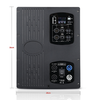 Module amplificateur DSP classe D 3 canaux RX315.5 1500W Subwoofer 500W Mid 500W High FIR EQ Limiteur USB RS485 Haut-parleur actif 3 voies