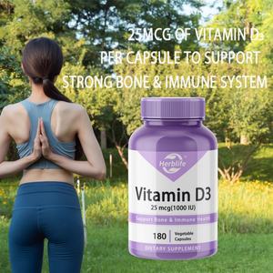 Cápsulas de Vitamina D3 en Oferta OEM/ODM para Adultos, No Aptas para Adolescentes, Niños o Mujeres Embarazadas - Product Image 3