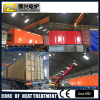Horno de herramienta de tratamiento térmico de recocido brillante de fregadero continuo de China para recocido de metal