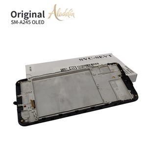 Vente de produits LCD de teléfono movil para SamsungA24 A245 piezas de marco de ensamblaje con paquete de servicio oficial - Product Image 3