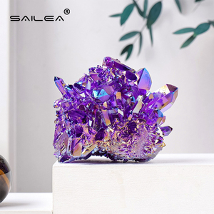 גבישים גולמיים של קוורץ לבן, נקודות קריסטל עם קצוות מחודדים, אבני קוורץ גולמיות, אשכולות קוורץ, עיצוב לבית, עשה זאת בעצמך - Product Image 6