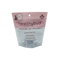 Vente en gros usine – Sachets d'emballage personnalisés en plastique de haute qualité avec fermeture éclair pour friandises pour chiens, idéaux pour les sacs de collations pour animaux de compagnie (STPP)