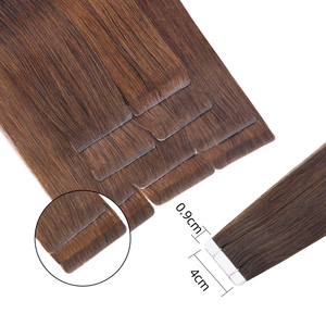 Extensions de cheveux à bandes invisibles injectées sans couture, 100% cheveux vierges européens Remy, bandes adhésives invisibles pour extensions de cheveux de luxe - Product Image 5