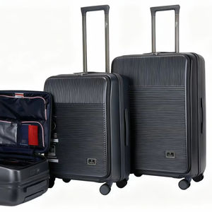 Maleta de PC con Termoformado Innovador, con Bolsillo Frontal y Ruedas Giratorias de 360 Grados, Carro de Aluminio para Mayor Maniobrabilidad - Product Image 1