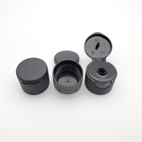 Capuchon supérieur en plastique nervuré noir 24-410 de 24mm