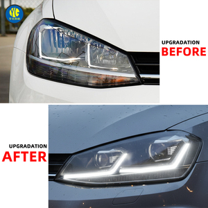 YU GUANG per Accessori <span class=keywords><strong>Volkswagen</strong></span> <span class=keywords><strong>Golf</strong></span> 7 <span class=keywords><strong>Golf</strong></span> <span class=keywords><strong>Vii</strong></span> 2013 2020 Gruppo Faro VW Aggiornamento Faro Dinamico a LED VW Gti Mk7 - Product Image 3