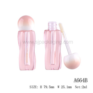 Récipient d'huile à lèvres liquide vide emballage cosmétique de bouteille de lèvre de mur épais 2ml - Product Image 4