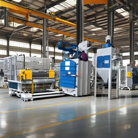 Machine automatique de grenaillage de roue nouvel Abrator pour le nettoyage et le brunissage avec des composants de base moteur pompe à moteur PLC