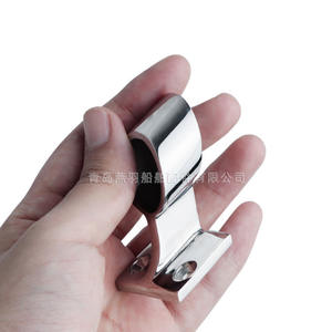 Nouveaux supports marins en acier inoxydable 316, avant, milieu, arrière, traversants, à trous aveugles, bases de fixation de tuyaux pour applications navires - Product Image 3