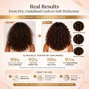 Crème rehausseur de boucles à la noix de coco et à l'hibiscus <span class=keywords><strong>pour</strong></span> <span class=keywords><strong>cheveux</strong></span> bouclés épais, crème hydratante anti-frisottis sans sulfate ni parabène - Product Image 5