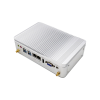 EGLOBAL Nouveau Mini PC industriel Intel Core I3-8130U Win10 DDR4 RAM MSATA SSD SATA HDD VGA HD Double affichage Double LAN 6COM US/EU/JP