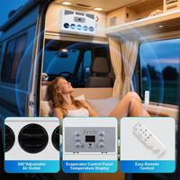 Climatiseur 12V à refroidissement rapide et faible bruit, 9600 BTU, climatiseur split pour camping-car, caravane, fourgonnette, remorque, excavatrice, bus