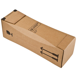 Bán buôn Chất lượng cao rượu vang chai thủy tinh vận chuyển hộp các tông Vodka bao bì giấy kraft Quà Tặng Hộp rượu - Product Image 4