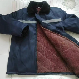 Chaqueta <span class=keywords><strong>de</strong></span> Invierno para Hombre, Acolchada <span class=keywords><strong>de</strong></span> Algodón, con Terciopelo, Tira Reflectante, Cálida, Visión Nocturna, para Protección Laboral, Almacenamiento en Frío, Soldadura Eléctrica - Product Image 3