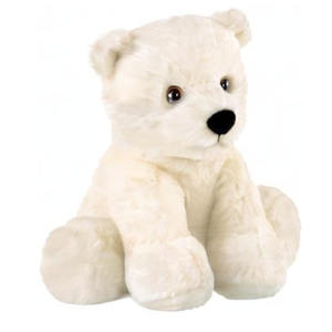 Oso Polar Blanco de Peluche, Juguete de Peluche Suave, Pelaje Blanco Esponjoso, Adorable Peluche, Regalo para Niños y Bebés, Osos de Peluche para Abrazar, Muñeco de Peluche Personalizado - Product Image 4