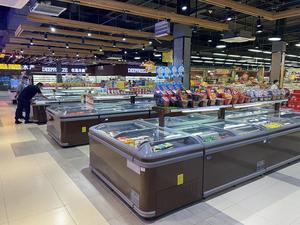 Congélateur combiné pour îlot, vitrine commerciale pour supermarché, présentoir de marchandises, <span class=keywords><strong>réfrigérateur</strong></span> à coffre à ouverture supérieure pour aliments congelés - Product Image 4