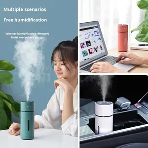 Cost-effective 260ml Car Silent USB Ultrasonic <b>Humidifier</b> Mini Portable Desktop Night Light Aroma 36dB Household Plastic 1 Year - Product Image 3