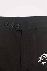 กางเกงคาร์โก้แฟชั่นลำลองสำหรับผู้ชายกางเกงกีฬาสไตล์หน้าแบนมีลายปักตรงมีลาย - Product Image 4