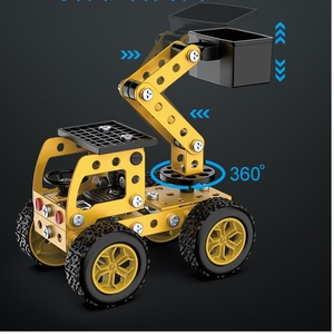 Creativity DIY Educational Fun Gift Boys Girls Building Toys Science STEM Robot Excavator Kit - Product Image 3