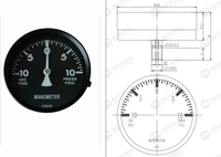 Bouche de couplage isolante XDL-2 pour transformateur, applications 3 kV et 35 kV, plage 10 PSI