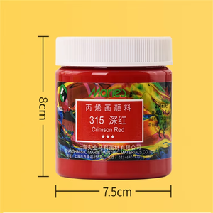 Kit de <span class=keywords><strong>peinture</strong></span> acrylique pour enfants Marie 757, flacon en <span class=keywords><strong>plastique</strong></span> pour le stockage de <span class=keywords><strong>peinture</strong></span> acrylique épaisse, 250 ml, haute qualité - Product Image 3