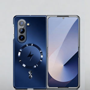 Магнитный противоударный чехол из поликарбоната класса люкс для Z Fold7/Z Fold3 в деловом стиле, складной - Product Image 4