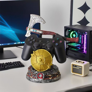 Soporte Creativo para Control de Videojuegos con Diseño de Trono de Dios de la Guerra, Modelo de Almacenamiento de Alta Gama TJ001 para Uso en el Hogar y la Computadora - Product Image 3