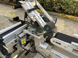 Auto Can Top Bottom <b>Labeling</b> Machine <b>Labeler</b> Box Top Bottom <b>Label</b> Applicator with Printer - Product Image 5