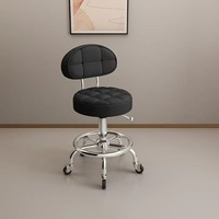 Tabouret rotatif de salon de beauté pour extensions de cils, chaise circulaire moderne pour hôpital et salon