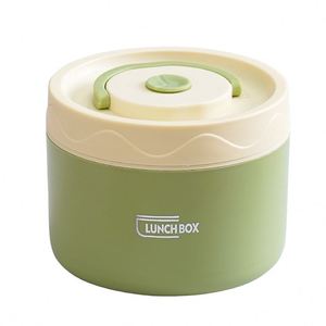 New Insulated Microwave Safe Multi-Layer Ceramic Liner Portable <b>Lunch</b> <b>Box</b> With Soup Cup for School & Office Use - Product Image 1