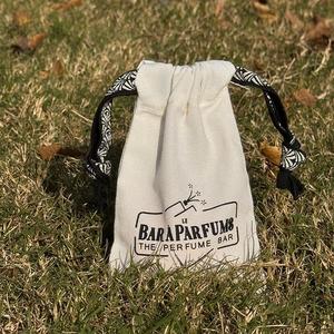 Hot Sale Custom Logo Canvas <b>Drawstring</b> Bag Cotton Material Gift <b>Pouch</b> With Cotton Handle Reusable Shopping Bag - Product Image 3