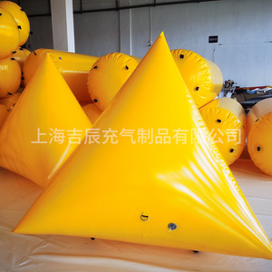 Flotador Triangular Inflable Rojo, Impermeable, para Publicidad Exterior - Product Image 3